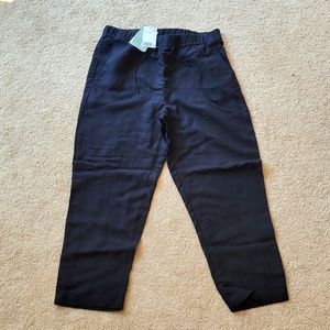 H&M Linen blend drawstring pants